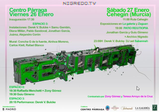 Re-Utopía: un mini festival de arte emergente que une Cehegín, Murcia y Madrid